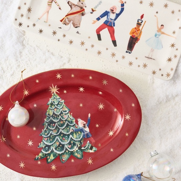 Anthropologie New York City Ballet Serving Platter - Thumbnail 2